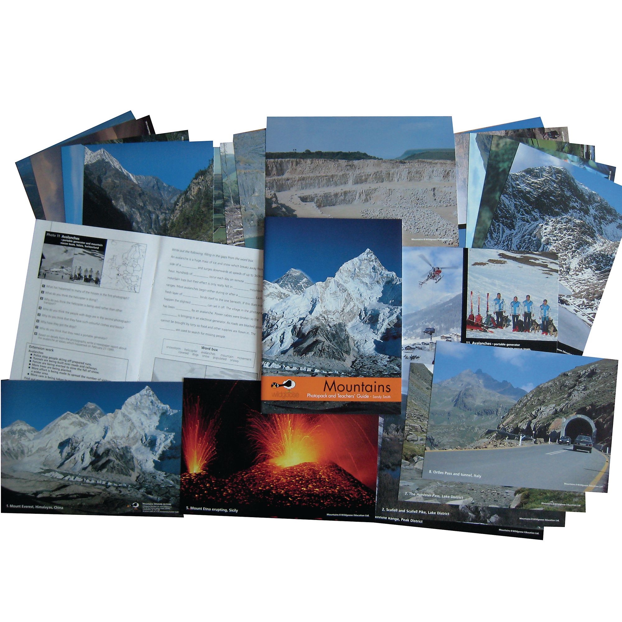 Mountains Photopack and Activity Book
